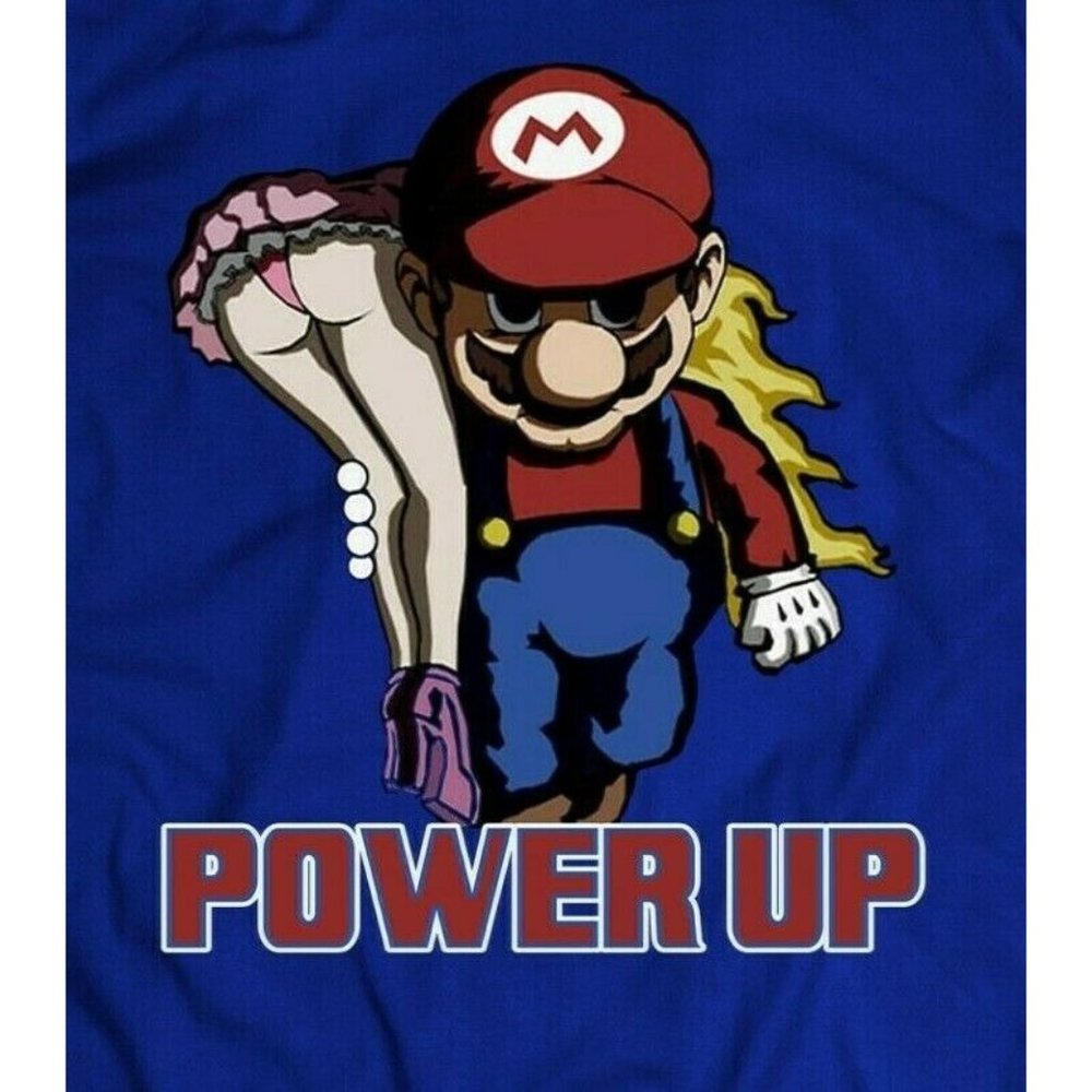 SUPER MARIO POWER UP PARODY  *CUSTOM SHIRT